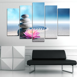 Flower, Relax, Stones, Peace, Spa, Relaxation, Stone, Harmony, Balance, Perfection, Health, Rock, Meditation, Spirituality, Pebbles, Spiritual, Therapy, Massage, Pebble, Mineral, Heap, Stack, Pile, Stability