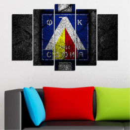Decoration, Retro, Symbol, Vintage, Fc levski, Antique, Texture, Logo, Prayer rug, Frame, Floor cover, Dirty, Aged, Tile, Grunge, Device, Electrical device, Transducer, Mosaic, Sign