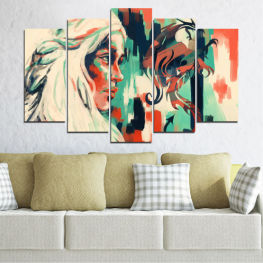 Art, Decoration, Colorful, Movies, Color, Design, Artistic, Fantasy, Black, Cartoon, People, Style, Silhouette, Comic book, Party, Grunge, Clip art, Print media, Painting, Graffito, Painter