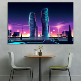 Изкуство, Модерен, Град, Градски пейзаж, Нощ, Графичен, Архитектура, Дизайн, Небостъргач, Сграда, Кула, Градски, Бизнес, Силует, В центъра, Сгради, Високо, Офис, Влекач, Висок, Финансови, Окръг