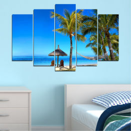 Sea, Nature, Seascape, Beach, Water, Coast, Tree, Summer, Relax, Ocean, Paradise, Palm, Island, Sand, Tropical, Travel, Vacation, Shore, Resort, Coconut