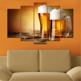 Summer, Freshness, Drink, Glass, Yellow, Beverage, Alcohol, Gold, Liquid, Cold, Refreshment, Beer, Lager, Froth, Beer glass, Foam, Amber, Pint