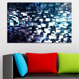 Abstraction, Modern, Graphic, Shine, Design, Rectangle, Structure, Shape, Pattern, Texture, Block, Seamless, Rough, Surface, Creation, Square, Technology, Tile, Mosaic, Wallpaper