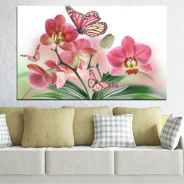 Flowers, Orchid, Spring, Flower, Garden, Bouquet, Summer, Butterfly, Flora, Rose, Natural, Decoration, Leaf, Plant, Blossom, Design, Bloom, Pink, Blooming, Floral, Petal