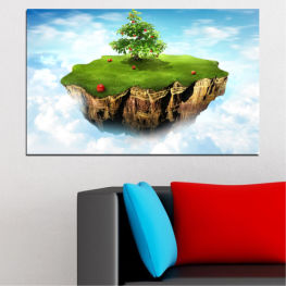 Landscape, Water, Forest, Tree, Lake, Summer, Collage, Sky, Reflection, Horizon, Island, River, Grass, Plant, Clouds, Building, Environment, Season, Country, Golf course, Course