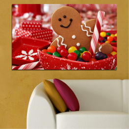 Decoration, Colorful, Food, Christmas, Coockie, Holiday, Gift, Fruit, Celebration, Confectionery, Candy, Celebrate, Ornaments, Cute, Child, Container, Tradition, Punch, Decorated