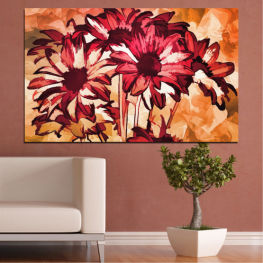 Flowers, Spring, Flower, Bouquet, Drawing, Decoration, Colorful, Leaf, Leaves, Plant, Gerbera, Element, Color, Design, Ornament, Season, Decorative, Pattern, Floral, Wallpaper, Pinwheel