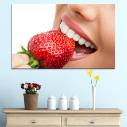 Summer, Smile, Fresh, Teeth, Strawberries, Food, Delicious, Fruit, Diet, Tasty, Dessert, Strawberry, Healthy, Berry, Sweet, Vitamin, Organic, Edible fruit, Juicy, Close, Produce, Ripe