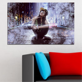 Жена, Сексапилен, Град, Нощ, Мода, Пушек, Портрет, Бикини, Коса, Музика, Хора, Красива, Дама, Чувствен, Атрактивен, Човек, Модел, Представяйки, Тяло, Облекло, Възрастен, Брюнетка, Момичето от корицата, Фонтан, Разбивач