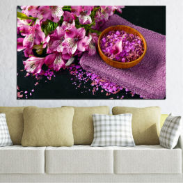 Flowers, Feng shui, Spring, Flower, Bouquet, Summer, Relax, Flora, Natural, Decoration, Spa, Plant, Purple, Blossom, Relaxation, Health, Bloom, Pink, Floral, Petal, Arrangement