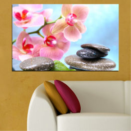 Flowers, Feng shui, Orchid, Water, Flower, Relax, Zen, Bamboo, Stones, Spa, Japan, Relaxation, Stone, Harmony, Balance, Health, Rock, Meditation, Pink, Therapy, Pebble, Treatment, Stack, Pile