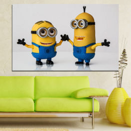 Smile, Children, Drawing, Animated, Cartoon, Minions, Happy, Funny, Cute, Male, Child, Clip art, Goggles, Automaton, Character, Cutout, Mascot