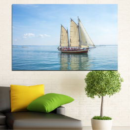 Sea, Water, Summer, Ocean, Ship, Vehicle, Boat, Travel, Vessel, Sailing vessel, Schooner, Sailboat, Nautical, Mast, Sailing, Sail, Yacht, Craft, Boats