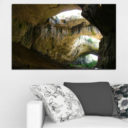 Пейзаж, Вода, Дърво, Планина, България, Деветашка пещера, Река, Скали, Парк, Пещера, Камък, Пътуване, Древен, Каньон, Рок, Структура, Туризъм, Мегалит, Паметник, Геоложка формация, Гроб