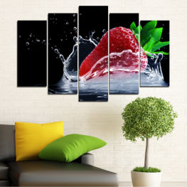 Water, Fresh, Strawberries, Nutrition, Food, Delicious, Fruit, Diet, Tasty, Dessert, Strawberry, Healthy, Berry, Sweet, Vitamin, Juicy, Close, Ripe, Vodka, Sour