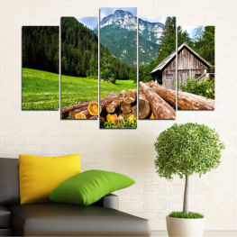 Landscape, Forest, Tree, Lake, Mountain, Highland, Mountains, River, Snow, Park, Travel, Alp, Rock, Alps, Valley, Scenic, Peak, National, Scenery