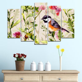 Цветя, Животни, Дивата природа, Пролет, Цвете, Дърво, Градина, Цветен, Растение, Пера, На открито, Див, Птица, Дървесни растения, Кафяв, Клон, Съдово растение, Клюн, Крило, Седнал, Храст, Врабче