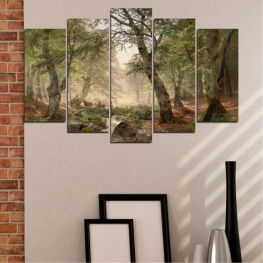 Landscape, Water, Forest, Tree, Mountain, Trees, Natural, Autumn, River, Leaves, Plant, Roe, Park, Wilderness, Fall, Environment, Woody plant, Woods, Outdoor, Vascular plant, Foliage, Scenery