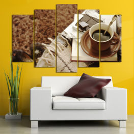 Coffee, Fresh, Morning, Drink, Food, Breakfast, Black, Delicious, Beverage, Restaurant, Cappuccino, Gourmet, Cup, Hot, Table, Caffeine, Saucer, Espresso, Aroma, Warm, Cookie, Aromatic, Latte, Brown, Mocha, Meal