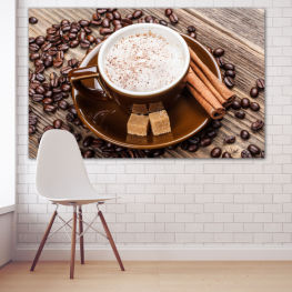 Coffee, Morning, Drink, Food, Breakfast, Beverage, Restaurant, Cappuccino, Cup, Hot, Sweet, Caffeine, Saucer, Espresso, Aroma, Cream, Aromatic, Brown, Chocolate, Roasted, Beans, Punch, Cocoa
