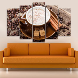 Coffee, Morning, Drink, Food, Breakfast, Beverage, Restaurant, Cappuccino, Cup, Hot, Sweet, Caffeine, Saucer, Espresso, Aroma, Cream, Aromatic, Brown, Chocolate, Roasted, Beans, Punch, Cocoa