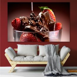 Decoration, Fresh, Strawberries, Food, Glass, Delicious, Fruit, Diet, Gourmet, Tasty, Dessert, Strawberry, Healthy, Plate, Berry, Sweet, Cream, Taste, Chocolate, Confectionery, Eat, Ripe, Refreshment