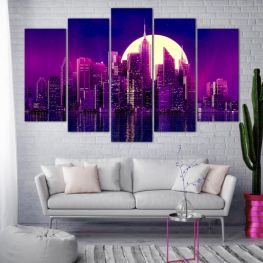 Модерен, Град, Светлина, Небе, Градски пейзаж, Светлини, Отражение, Забележителност, Река, Нощ, Архитектура, Небостъргач, Джамия, Пътуване, Сграда, Структура, Кула, Вечер, Градски, Силует, В центъра, Туризъм, Бизнес район, Офис