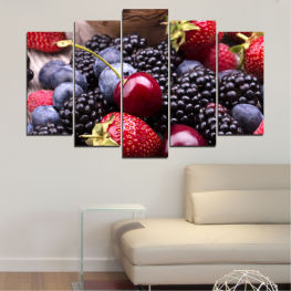 Culinary, Fresh, Cherries, Fruits, Strawberries, Nutrition, Blueberries, Delicious, Fruit, Diet, Tasty, Dessert, Strawberry, Healthy, Berry, Sweet, Edible fruit, Blueberry, Blackberry, Juicy, Ripe, Berries, Raspberry, Drupe