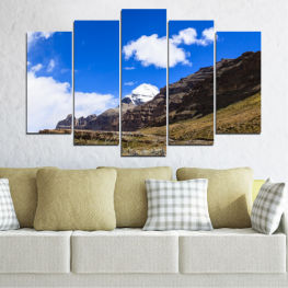 Пейзаж, Природа, Гора, Планина, Планинска област, Забележителност, Планини, Тибет, Сняг, Кайлаш, Облаци, Пътуване, Буда, Рок, Алпи, Долина, Панорамен, Връх, Туризъм, Пейзаж, Диапазон, Високо, Ледник