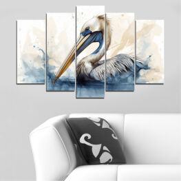 Wildlife, Water, Birds, Lake, Ocean, Feather, Wings, Wild, Bird, Feathers, Beak, Close, Aquatic bird, Wing, Seabird, Pelican, Bill, Fishing