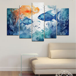 Water, Ocean, Fish, Cool, Splash, Liquid, Frozen, Cold, Clear, Clean, Close, Underwater, Reef, Goldfish, Drop, Transparent, Purity