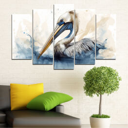 Wildlife, Water, Birds, Lake, Ocean, Feather, Wings, Wild, Bird, Feathers, Beak, Close, Aquatic bird, Wing, Seabird, Pelican, Bill, Fishing