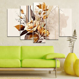 Flower, Drawing, Decoration, Leaf, Retro, Graphic, Plant, Element, Design, Ornament, Silhouette, Creative, Decorative, Pattern, Floral, Branch, Lily, Grunge, Painting