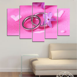 Flowers, Flower, Love, Wedding, Symbol, Relaxation, Health, Ring, Pink, Celebration, Therapy, Close, Marriage, Towel, Care, Bangle, Scissors, Treatment, Rings, Wellness
