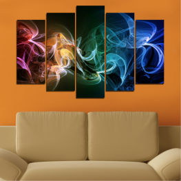 Abstraction, Modern, Light, Colorful, Graphic, Smoke, Design, Lines, Plasma, Graphics, Motion, Shape, Glow, Pattern, Texture, Digital, Wallpaper, Fractal, Backgrounds, Curve, Graphic art, Swirl