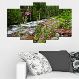 Цветя, Пейзаж, Природа, Пролет, Вода, Гора, Дърво, Градина, Дървета, Лято, Естествен, Свежест, Река, Трева, Растение, Парк, Растения, Заобикаляща среда, Билка, Дървесни растения, На открито, Съдово растение, Храст