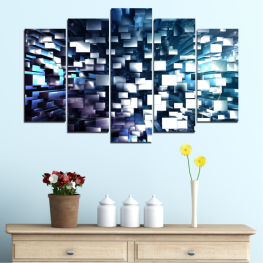 Abstraction, Modern, Graphic, Shine, Design, Rectangle, Structure, Shape, Pattern, Texture, Block, Seamless, Rough, Surface, Creation, Square, Technology, Tile, Mosaic, Wallpaper