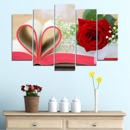 Flowers, Flower, Bouquet, Rose, Decoration, Love, Wedding, Romance, Holiday, Gift, Book, Ring, Roses, Celebration, Floral, Petal, Present, Anniversary, Valentine, Card, Ribbon, Birthday