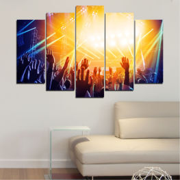 Space, Light, Lights, Night, Star, Design, Music, Bright, Concert, Motion, Silhouette, Dark, Glow, Party, Texture, Vibrant, Glowing, Stage, Platform, Crowd