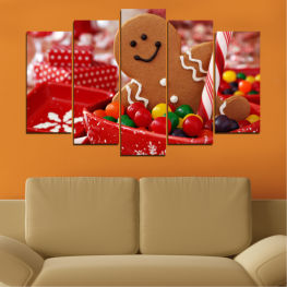 Decoration, Colorful, Food, Christmas, Coockie, Holiday, Gift, Fruit, Celebration, Confectionery, Candy, Celebrate, Ornaments, Cute, Child, Container, Tradition, Punch, Decorated