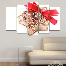 Decoration, Symbol, Christmas, Holiday, Gift, Ornament, Shape, Season, Gold, Celebration, Confectionery, Shiny, Present, Valentine, Ribbon, Paper, Birthday, Surprise, Package