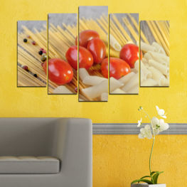 Culinary, Italy, Fresh, Color, Nutrition, Food, Cooking, Dinner, Fruit, Diet, Vegetable, Paste, Lunch, Tomato, Healthy, Pasta, Close, Meal, Matchstick, Stick, Maraca
