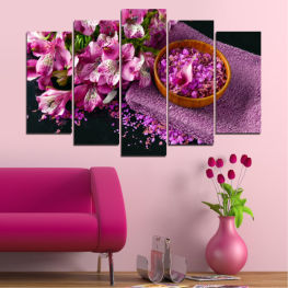 Flowers, Feng shui, Spring, Flower, Bouquet, Summer, Relax, Flora, Natural, Decoration, Spa, Plant, Purple, Blossom, Relaxation, Health, Bloom, Pink, Floral, Petal, Arrangement