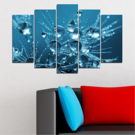 Abstraction, Water, Space, Light, Decoration, Drops, Graphic, Snow, Winter, Design, Holiday, Snowflake, Texture, Digital, Backdrop, Wallpaper, Card, Fiber, Science, Chandelier, Lighting fixture, Fixture