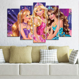 Smile, Sexy, Children, Animated, Moon, Fashion, Portrait, Dance, Hair, Barbie, Happy, People, Celebration, Party, Attractive, Person, Entertainment, Adult, Smiling, Together