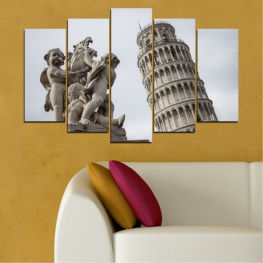 City, Landmark, Italy, Architecture, Travel, Religion, Ancient, Building, Church, Statue, Tower, Cathedral, Monument, Tourism, Historic, History, Dome, Famous, Column