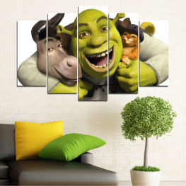 Παιδιά, Διακόσμηση, Κινουμένων σχεδίων, Θρησκεία, Αργία, Μάσκα, Shrek, Άγαλμα, Πρόσωπο, Πρόσωπο, Πολιτισμός, Κεφάλι, Χαριτωμένος, Εκτελεστής, Μεταμφίεση, Κάλυμμα, Κωμικός, Παιχνίδι, Χαμογελαστά, Μασκότ