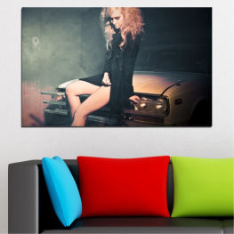 Жена, Сексапилен, Мода, Кола, Портрет, Елегантен, Коса, Рокля, Прическа, Черно, Елегантност, Красива, Дама, Стил, Чувствен, Стилен, Атрактивен, Човек, Модел, Прекрасен, Тяло, Дълга коса, Желание, Рус, Облекло, Възрастен, Майо, Чорапогащи, Момичето от корицата, Къса пола, Трикотажни изделия