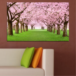 Цветя, Пейзаж, Пролет, Гора, Дърво, Дървета, Свежест, Есен, Листо, Листа, Трева, На открито, Парк, Жълт, Падане, Дървесни растения, Сезон, Клон, Съдово растение, Селски, Зеленина, Бадемово, Клен