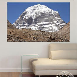 Landscape, Nature, Mountain, Landmark, Mountains, Snow, Kailash, Park, Clouds, Travel, Buddha, Rock, Scenic, Outdoor, Peak, Tourism, Slope, Scenery, High, Glacier, Hiking, Climbing